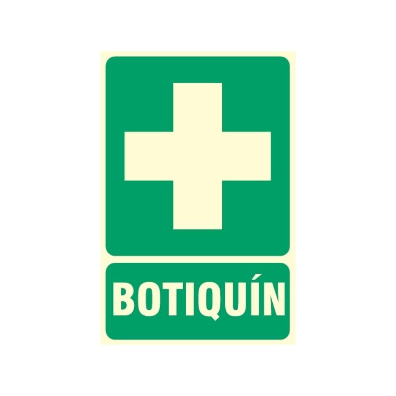 SEÑAL BOTIQUIN ICONO CRUZ