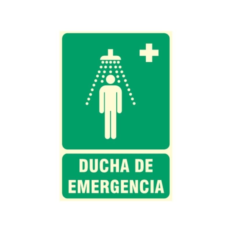 SEÑAL DUCHA DE EMERGENCIA