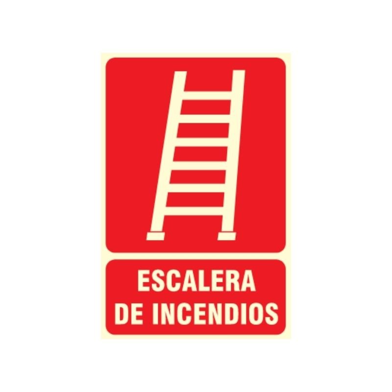 SEÑAL ESCALERA DE INCENDIOS