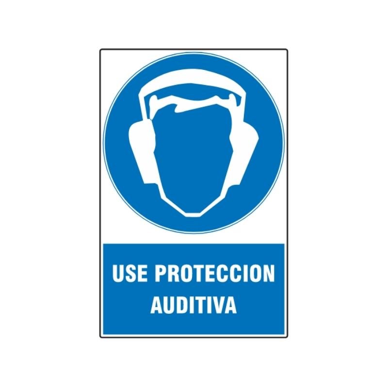 SEÑAL ISO 3864 USE PROTECCION AUDITIVA