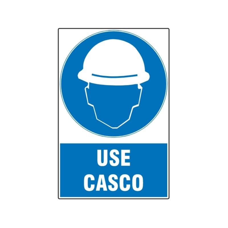 SEÑAL ISO 3864 USE CASCO