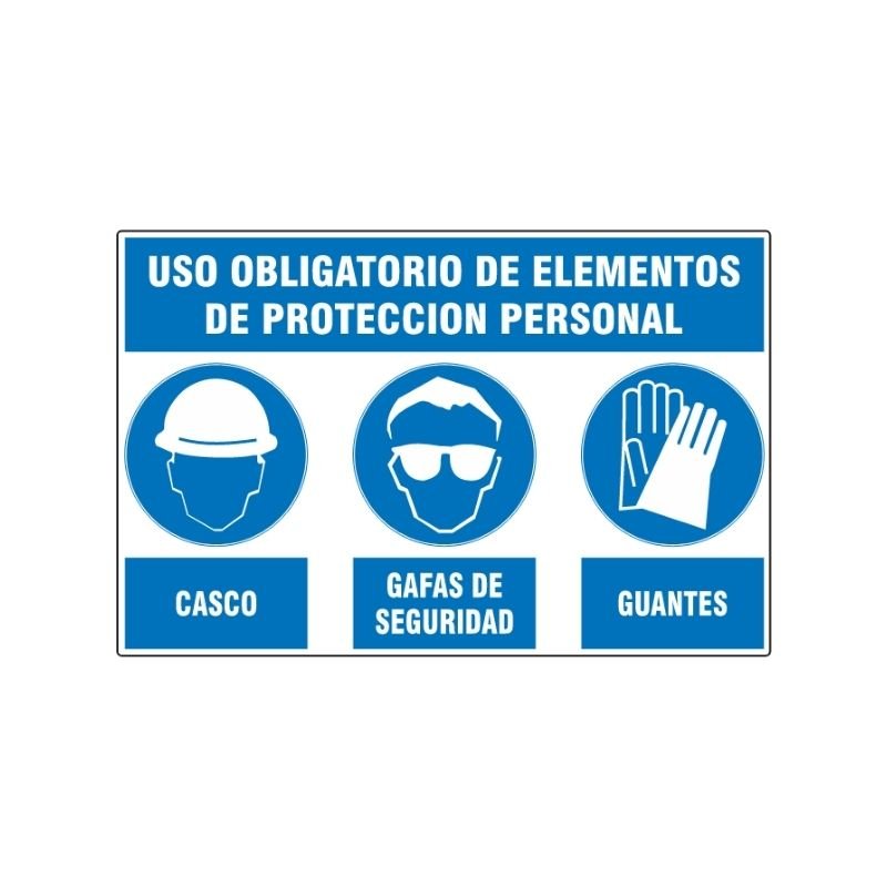 SEÑAL ISO 3864 USO OBLIGATORIO