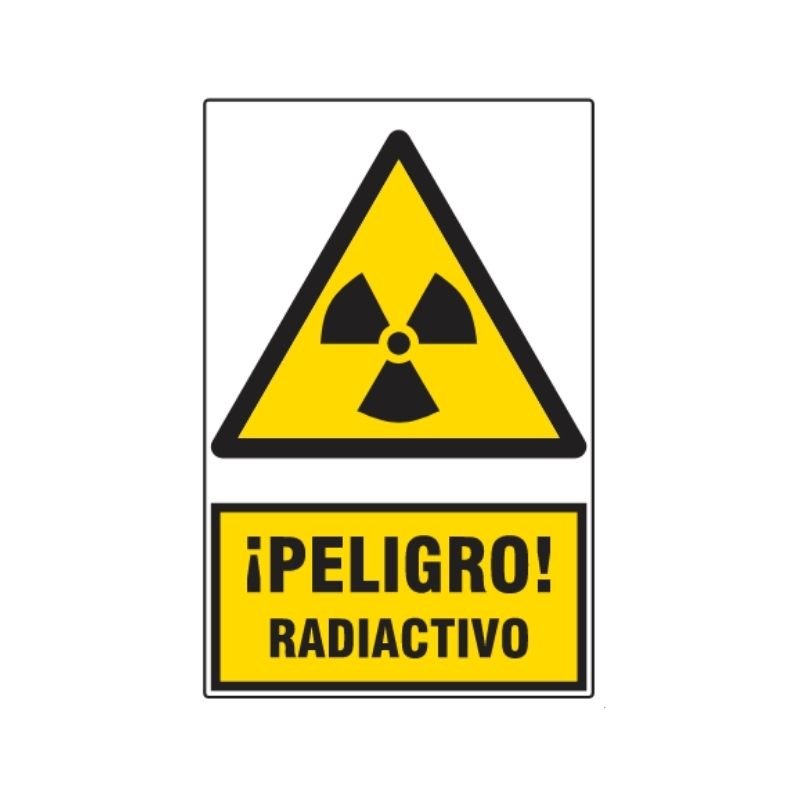 SEÑAL ISO 3864 AREA DE RADIACION