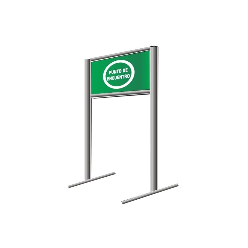 PEDESTAL MOVIL RUTA DE EVACUACION