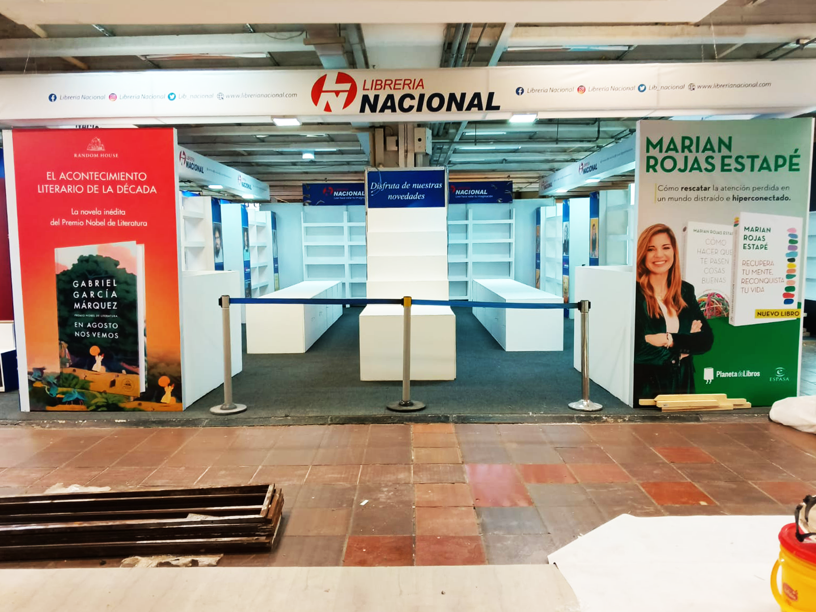 Katay — Stand Librería Nacional FILBO 2026 vista frontal