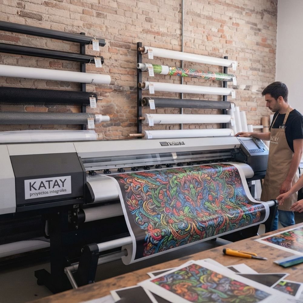 Impresión Ecosolvente Gran Formato Katay Creativity